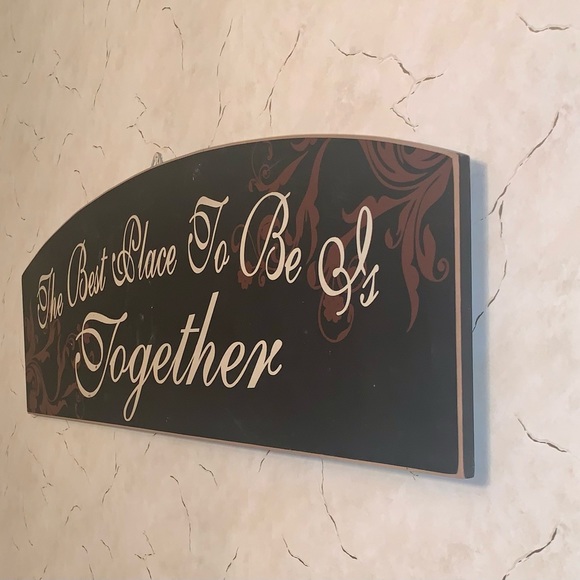 Wall decor. It’s black tan and red. - Picture 2 of 2